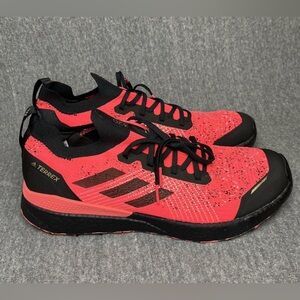 Men’s Parley x adidas Terrex Two Ultra Shoes Size 12.5 In Signal Pink